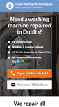 Mobile Screenshot of dublinwashingmachinerepairs.com